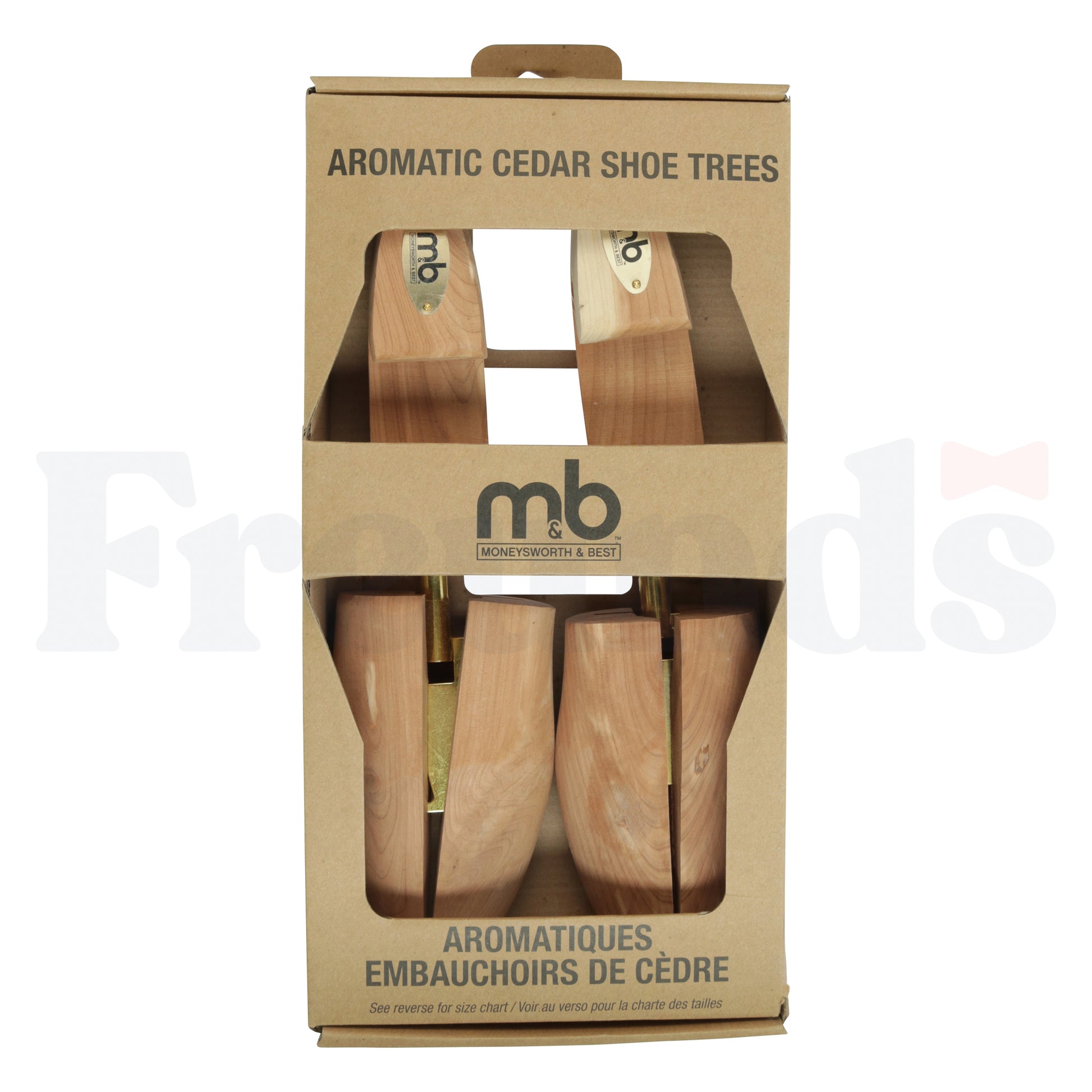M&B Aromatic Cedar Mens Shoe Trees