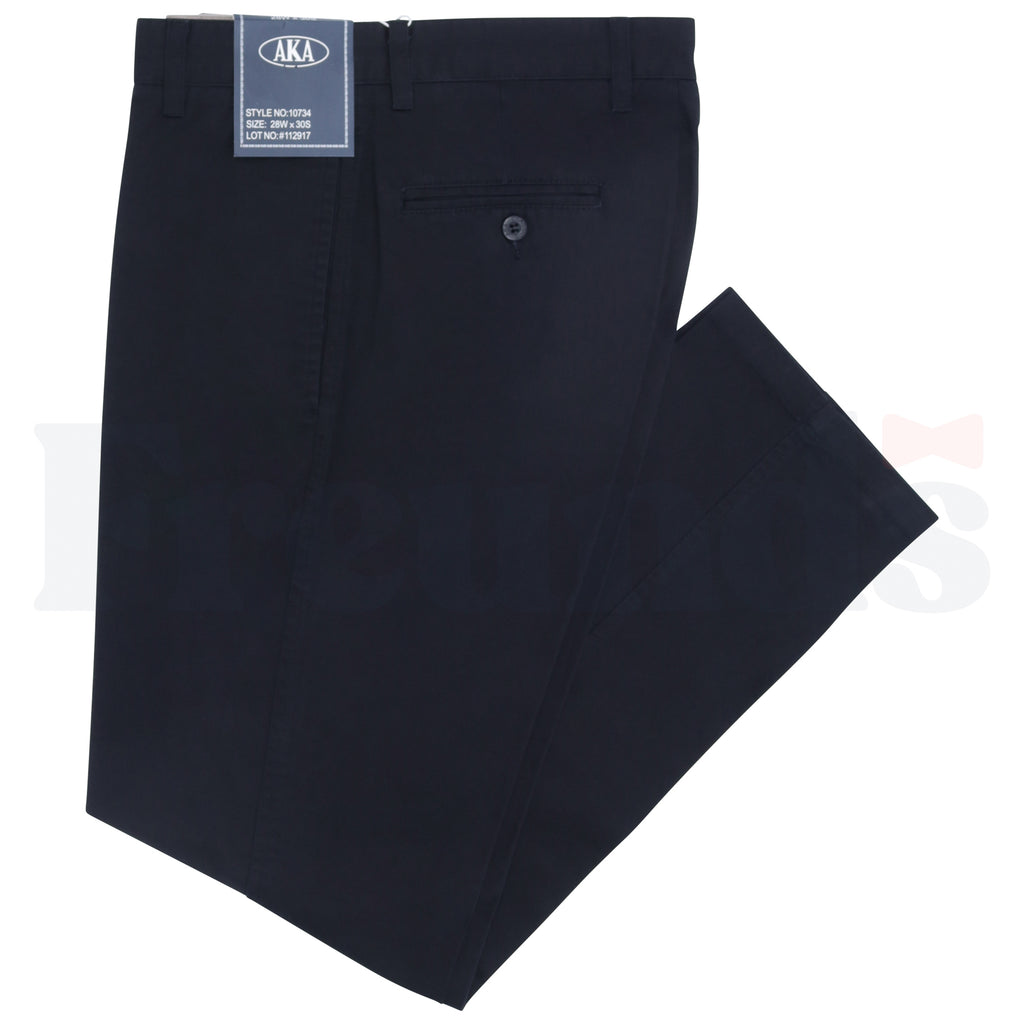 AKA Mens Slim Fit Cotton Pants - 10734 -