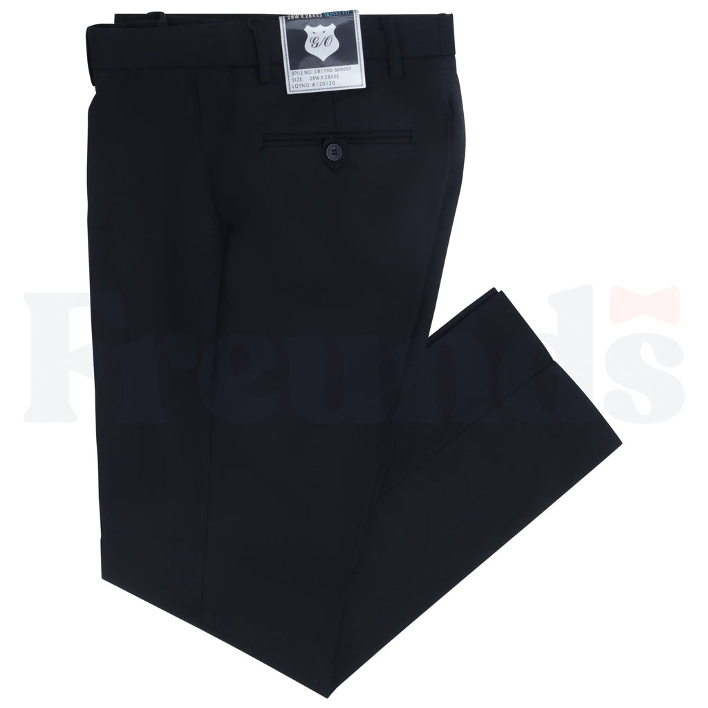 G/O Mens Skinny Fit Flat Pants - 1190 -
