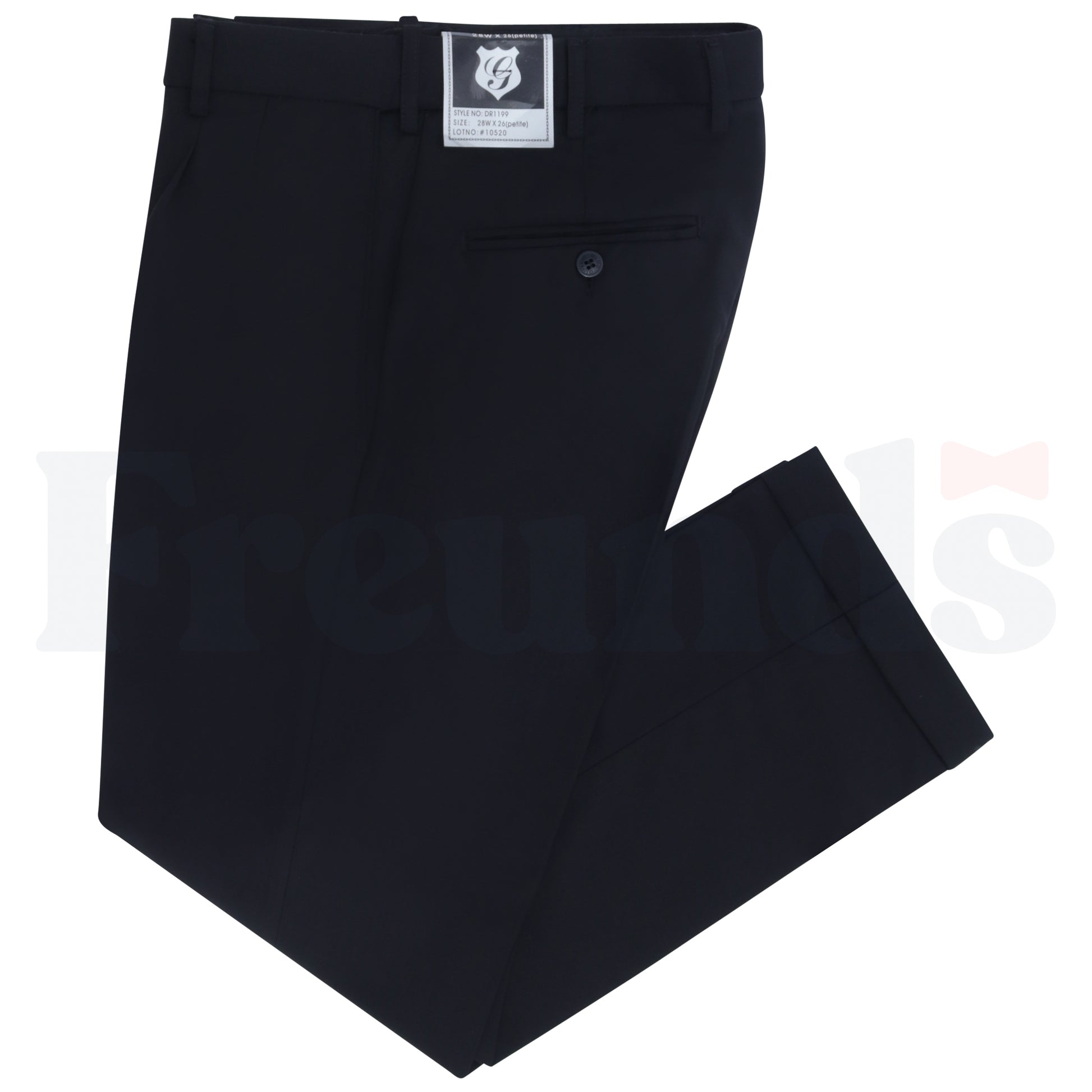 G/O Mens Regular Fit Pleated Pants - 1199 - Big Sizes -