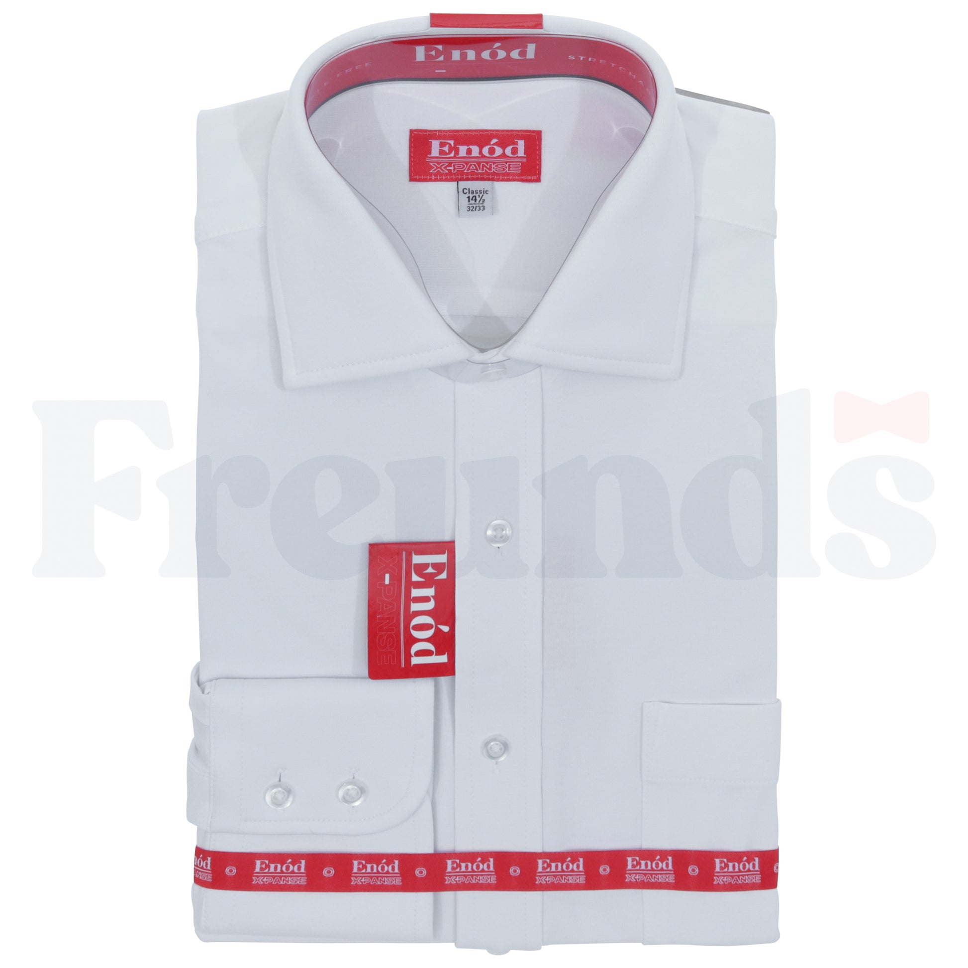 Enod X-Panse Mens Stretch Shirt - Classic Fit - Right Over Left - 099 -