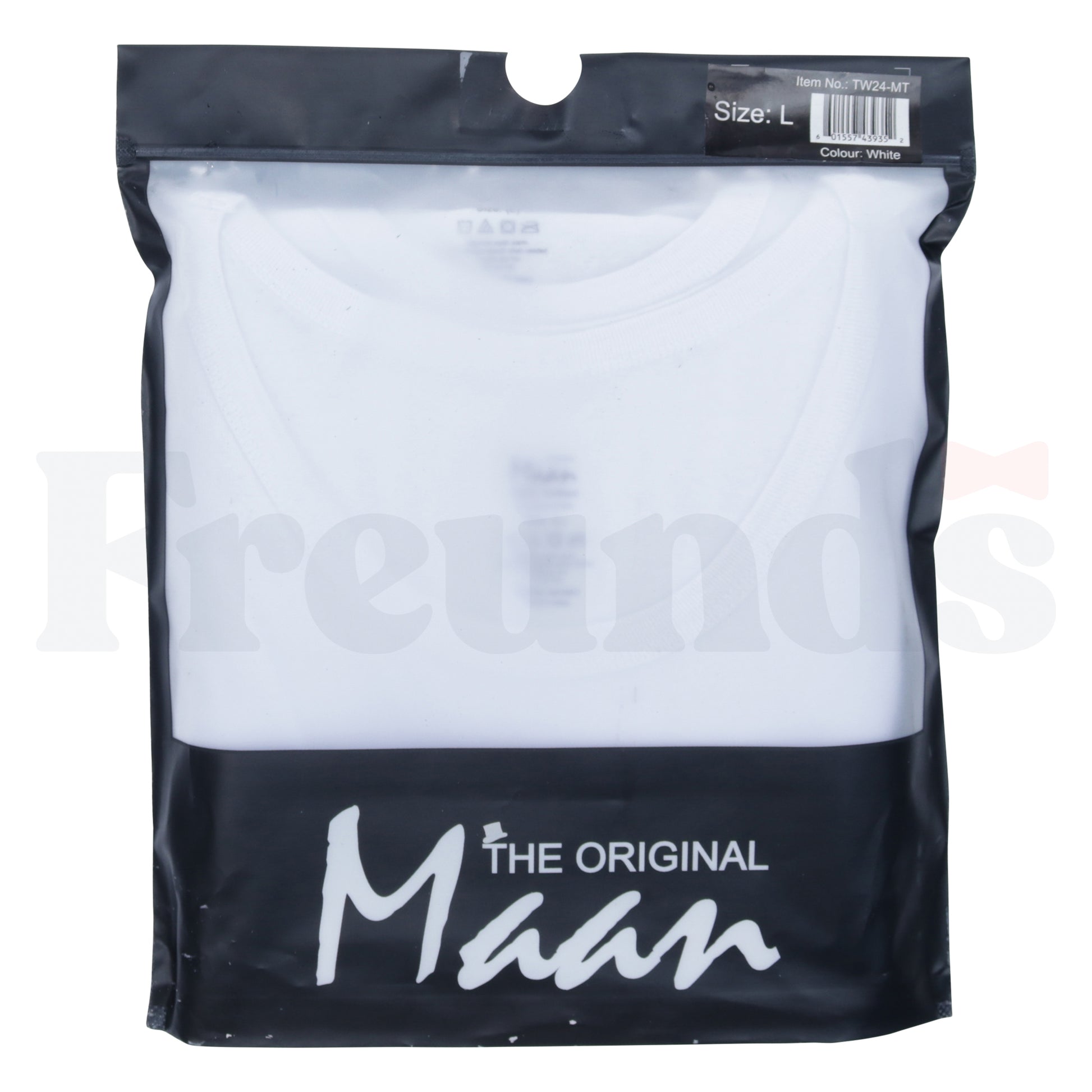 MAAN Mens Sleeveless White Undershirts - 3 Pack -