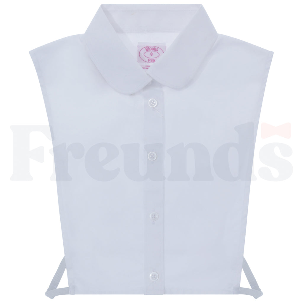 Blooks Basic Girls Pinpoint Dickey - Round Collar - 9343 -