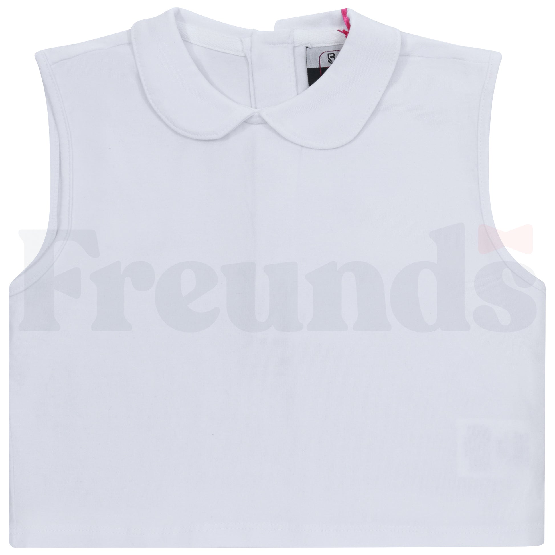 Blooks Basic Crop Shell W/ Peter Pan Collar - 9328 -