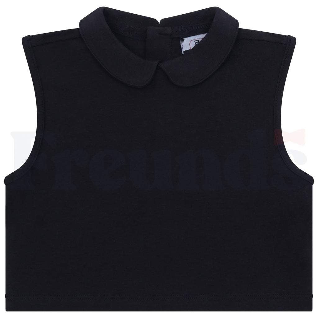 Blooks Basic Crop Shell W/ Peter Pan Collar - 9328 -