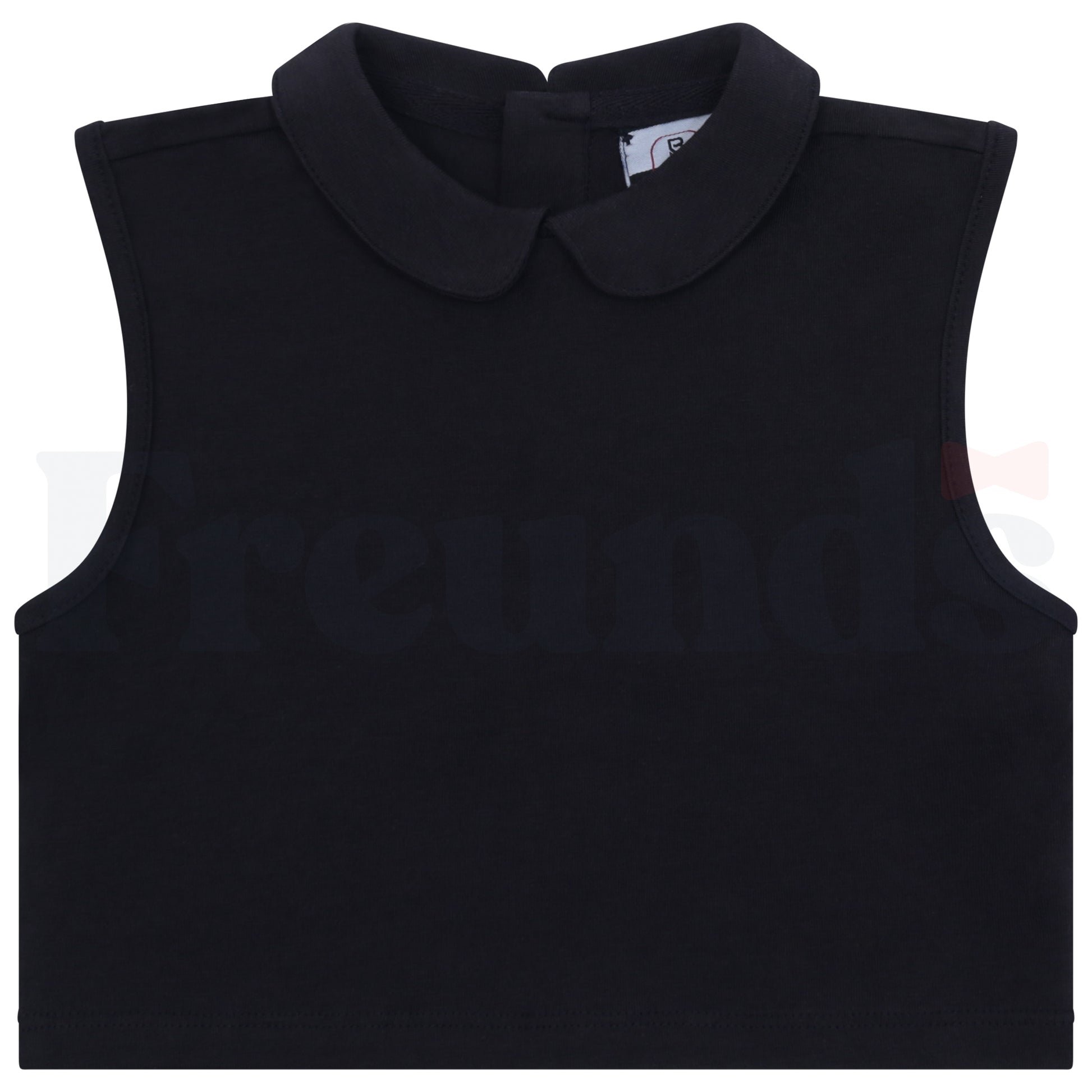 Blooks Basic Crop Shell W/ Peter Pan Collar - 9328 -