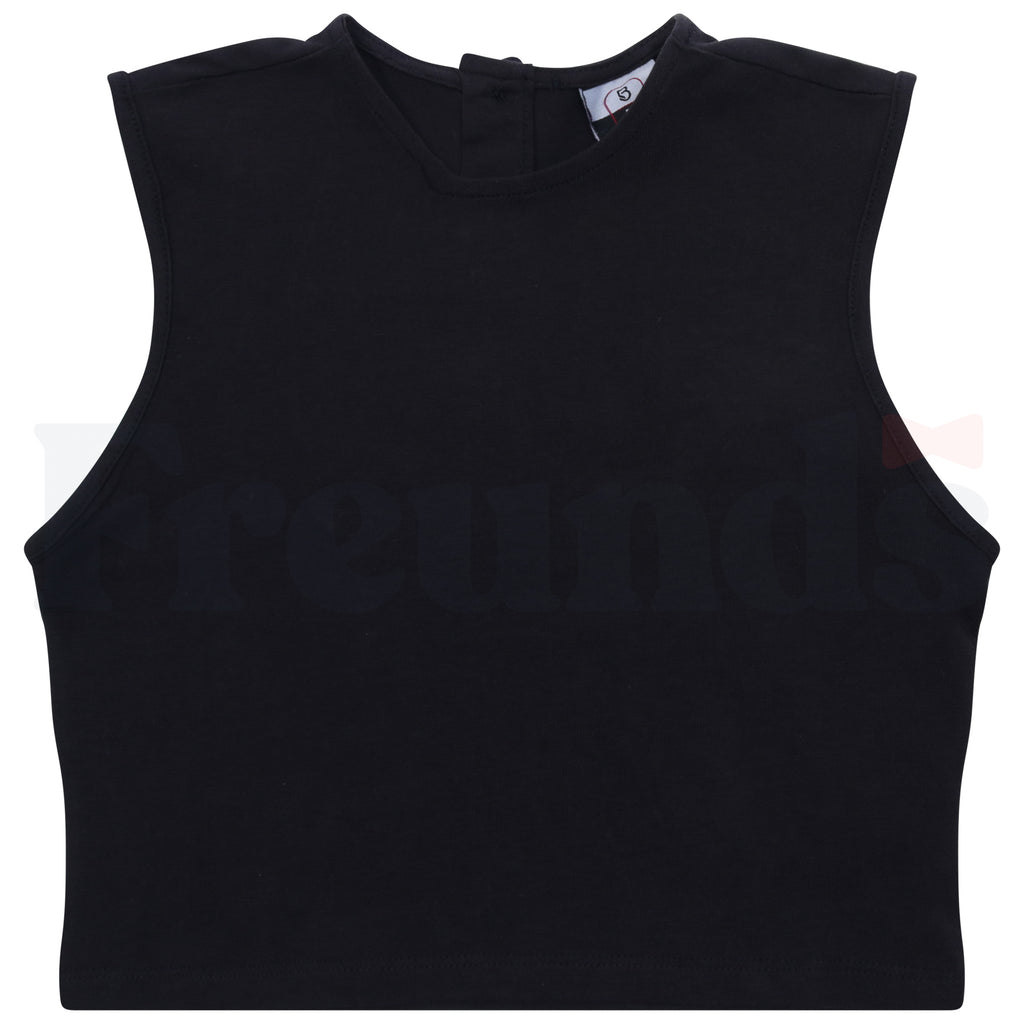 Blooks Basic Cotton Crop Shell W/ Adjustable Neck - 9381 -