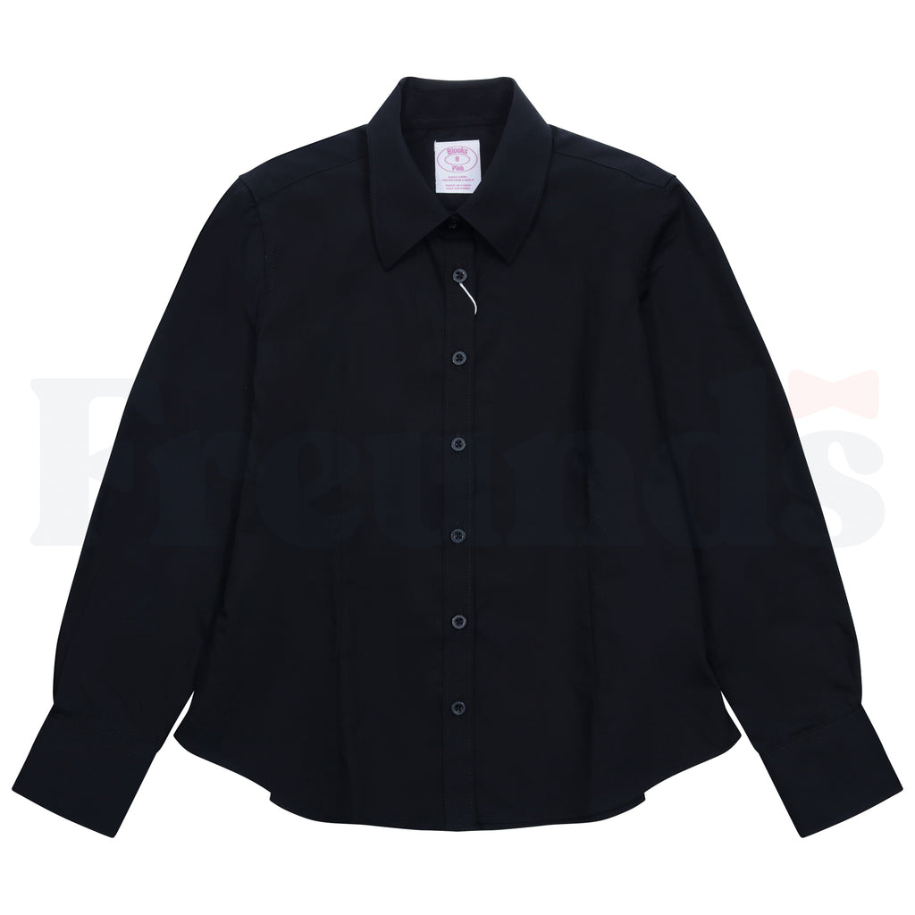 Blooks Basic Girls Pinpoint Blouse - Pointy Collar - 9340 -