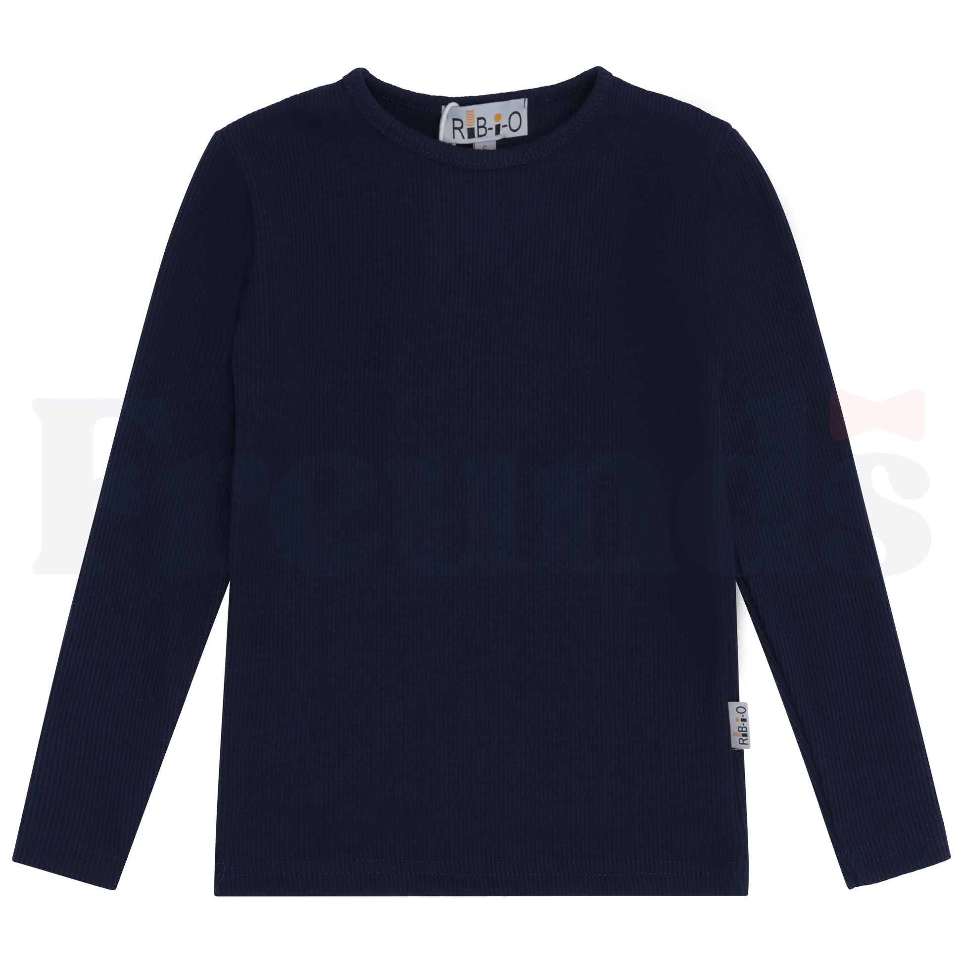 Rib-i-o Girls Ribbed Shell - 3/4 Sleeve - 784T -