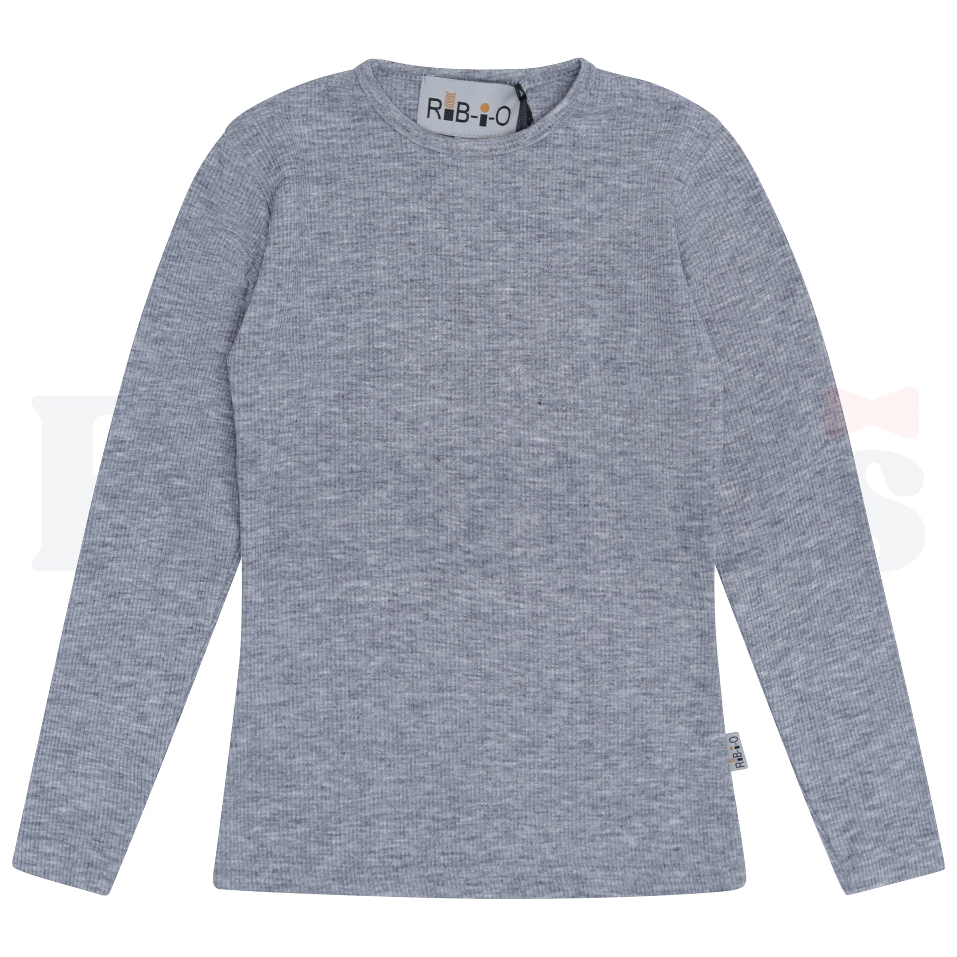 Rib-i-o Girls Ribbed Shell - 3/4 Sleeve - 784T -