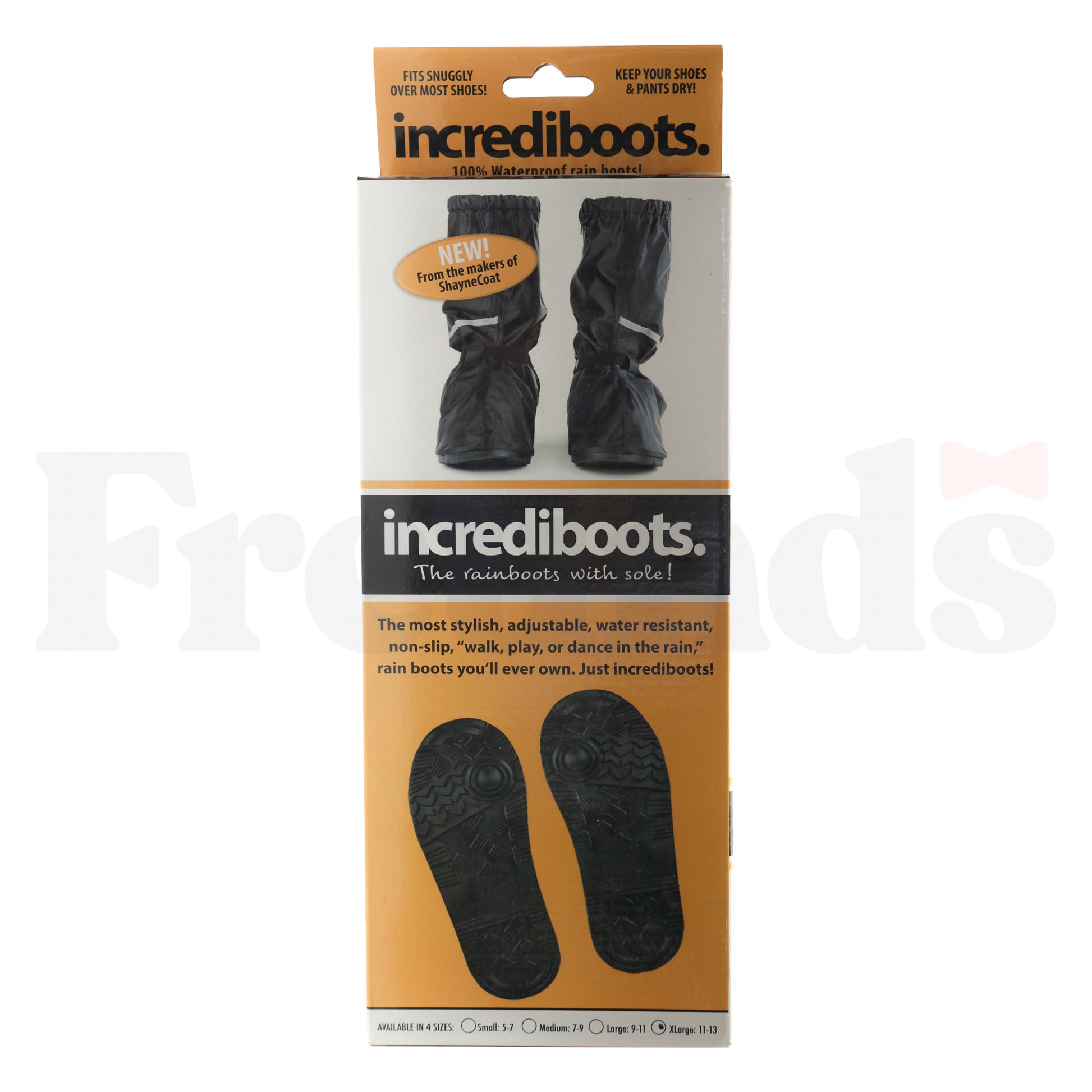 Incrediboots Waterproof Soft Rainboots W/ Sole -