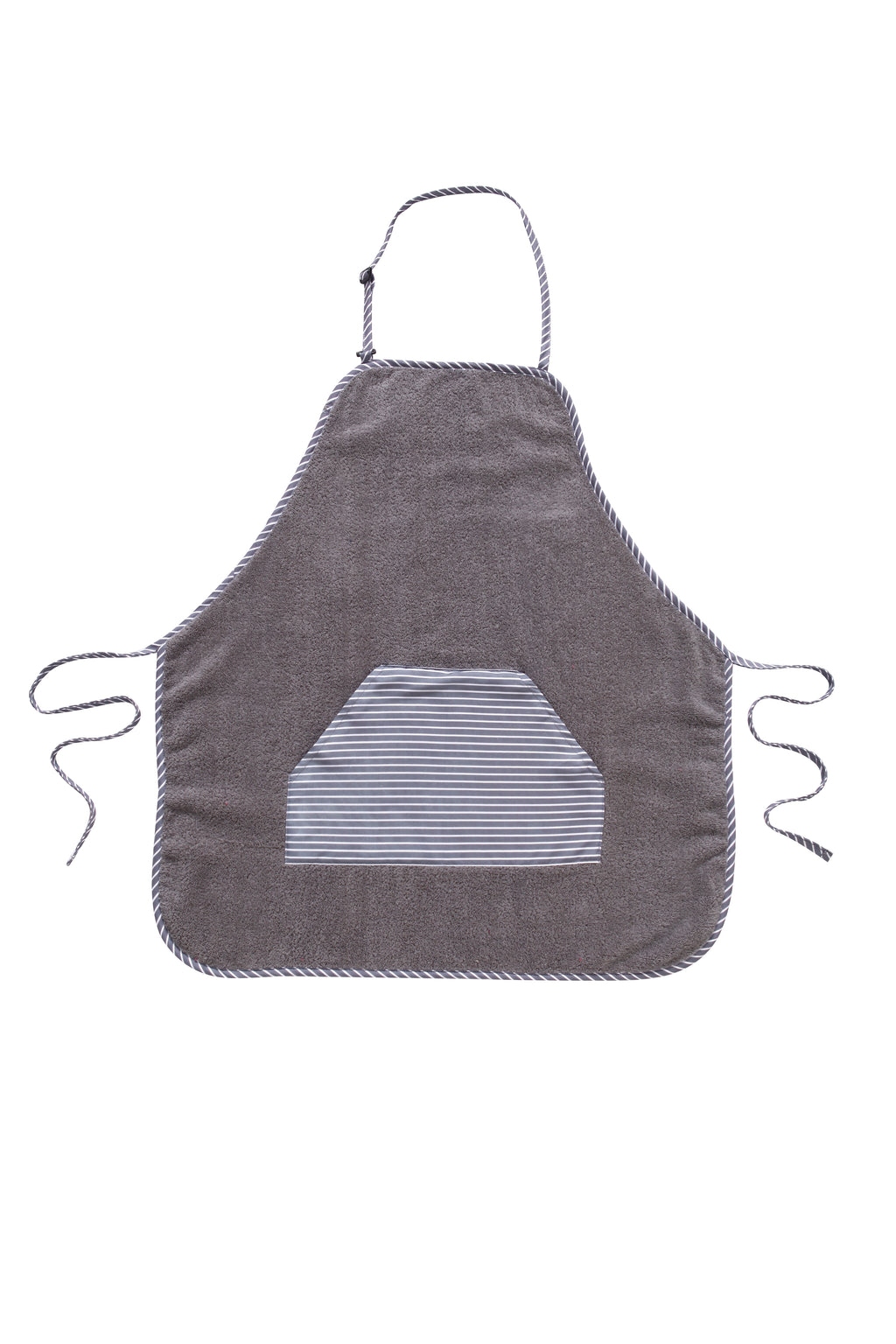 Abstract Apron - Striped Pockets -