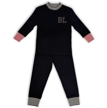 Bunny Love Striped Trim Pajamas - FP3661 - FW26 -