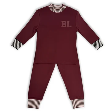 Bunny Love Striped Trim Pajamas - FP2661 - FW26 -