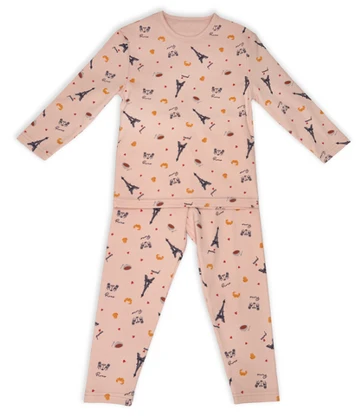 Bunny Love Paris Icons Pajamas - FP2666 - FW26 -