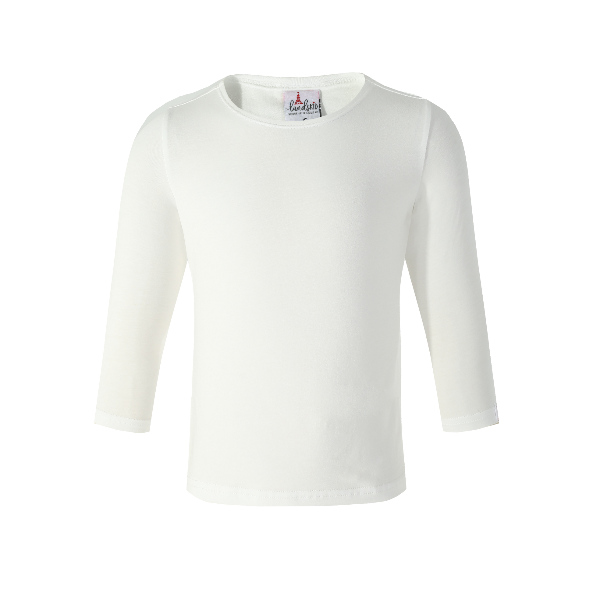 Landskid Girls Silky Modal Shell w/ Flat Neck - LK45 -