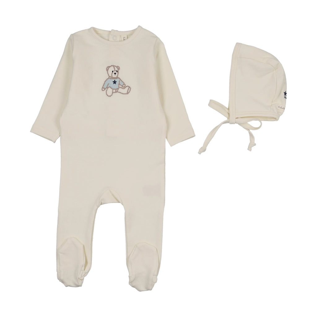 Lilette Sweet Bear Footie Set - FW26 -