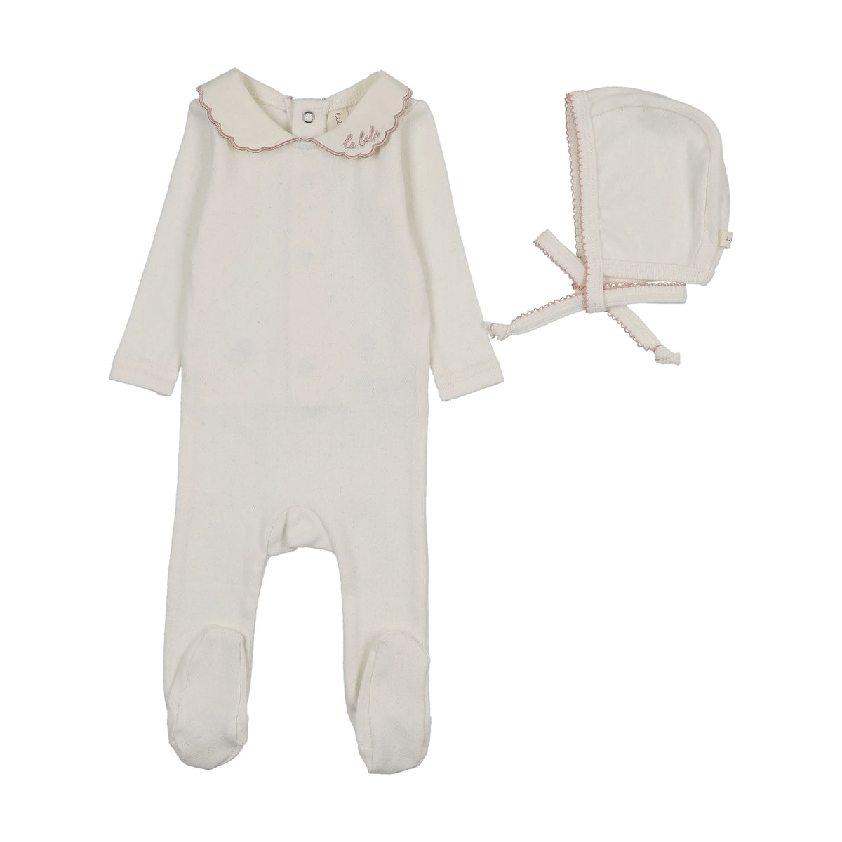 Lilette Le Bebe Pointelle Footie Set - FW26 -