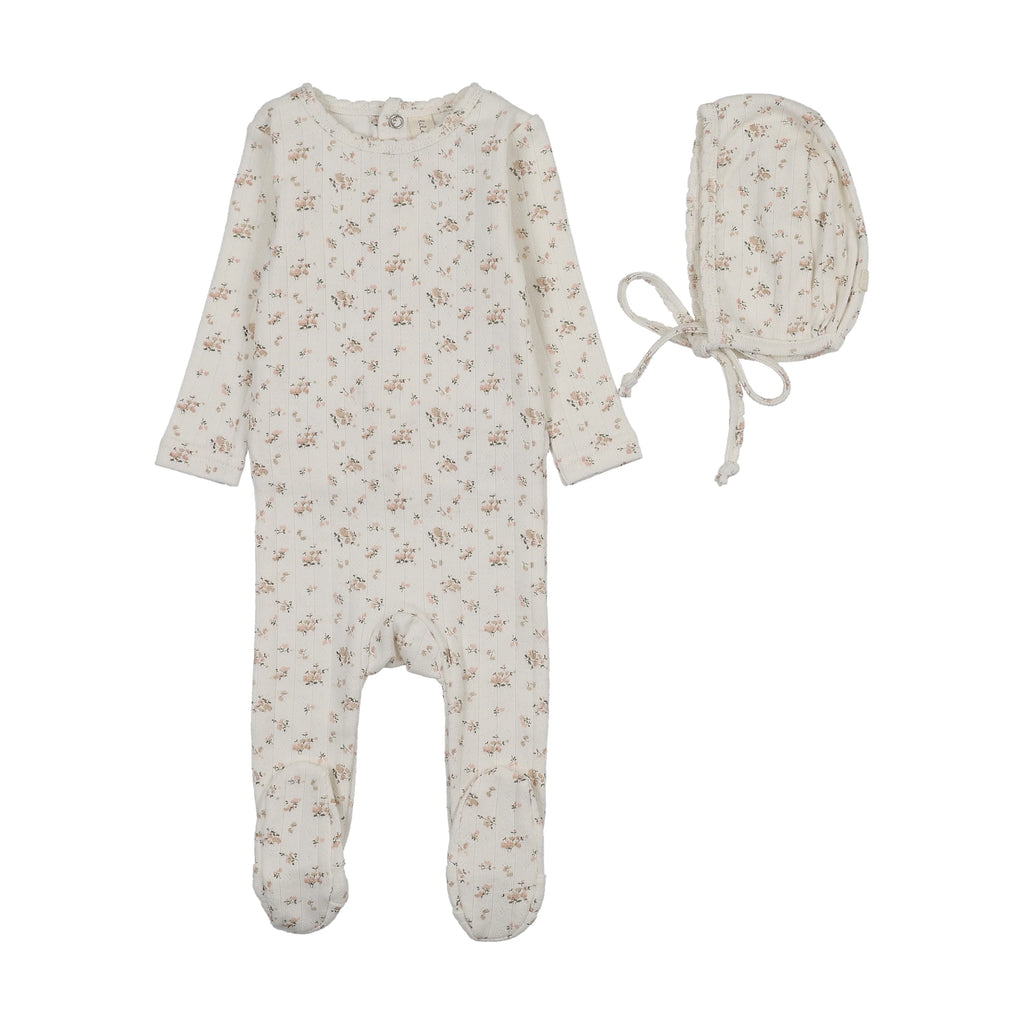 Lilette Garden Cluster Print Footie Set - FW26 -