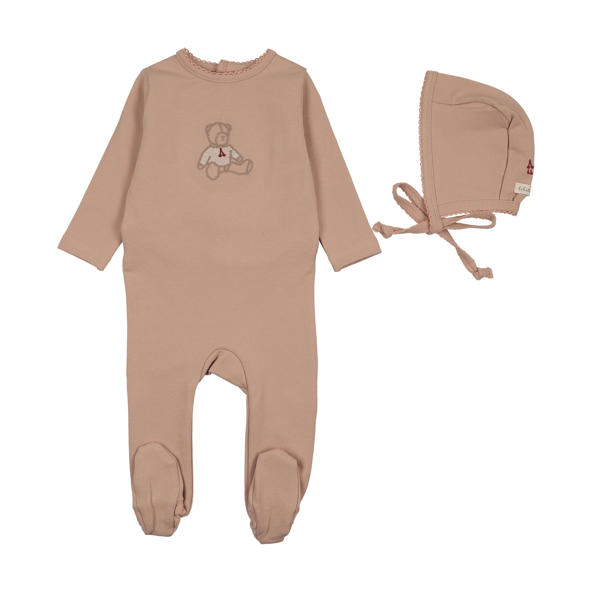 Lilette Sweet Bear Footie Set - FW26 -