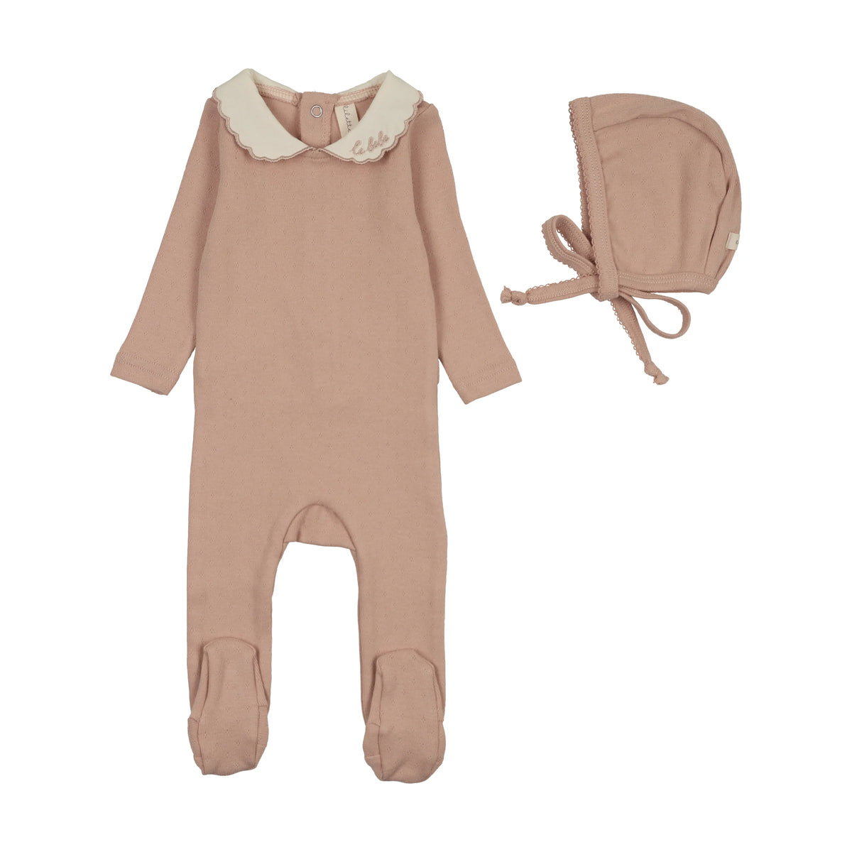 Lilette Le Bebe Pointelle Footie Set - FW26 -