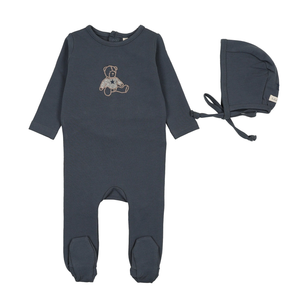 Lilette Sweet Bear Footie Set - FW26 -