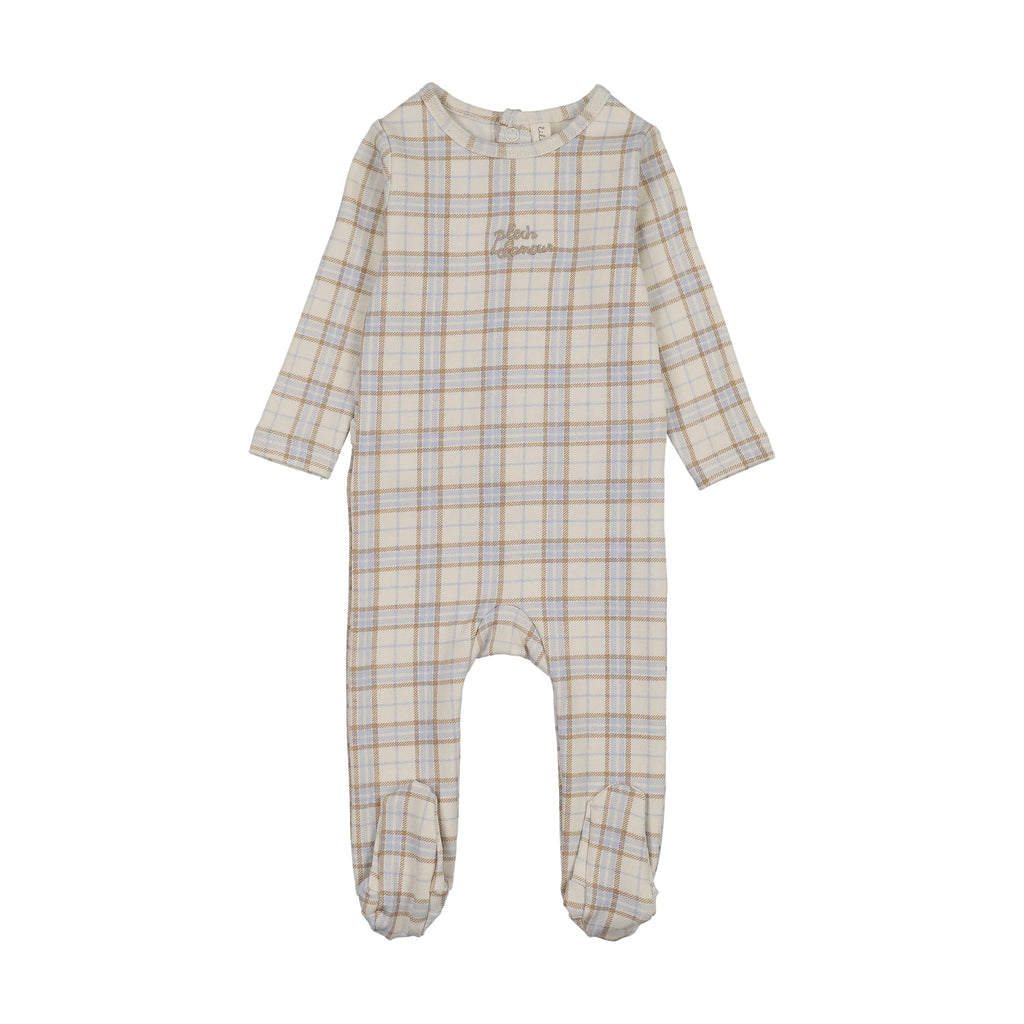 Lilette Tartan Print Footie - FW26 -