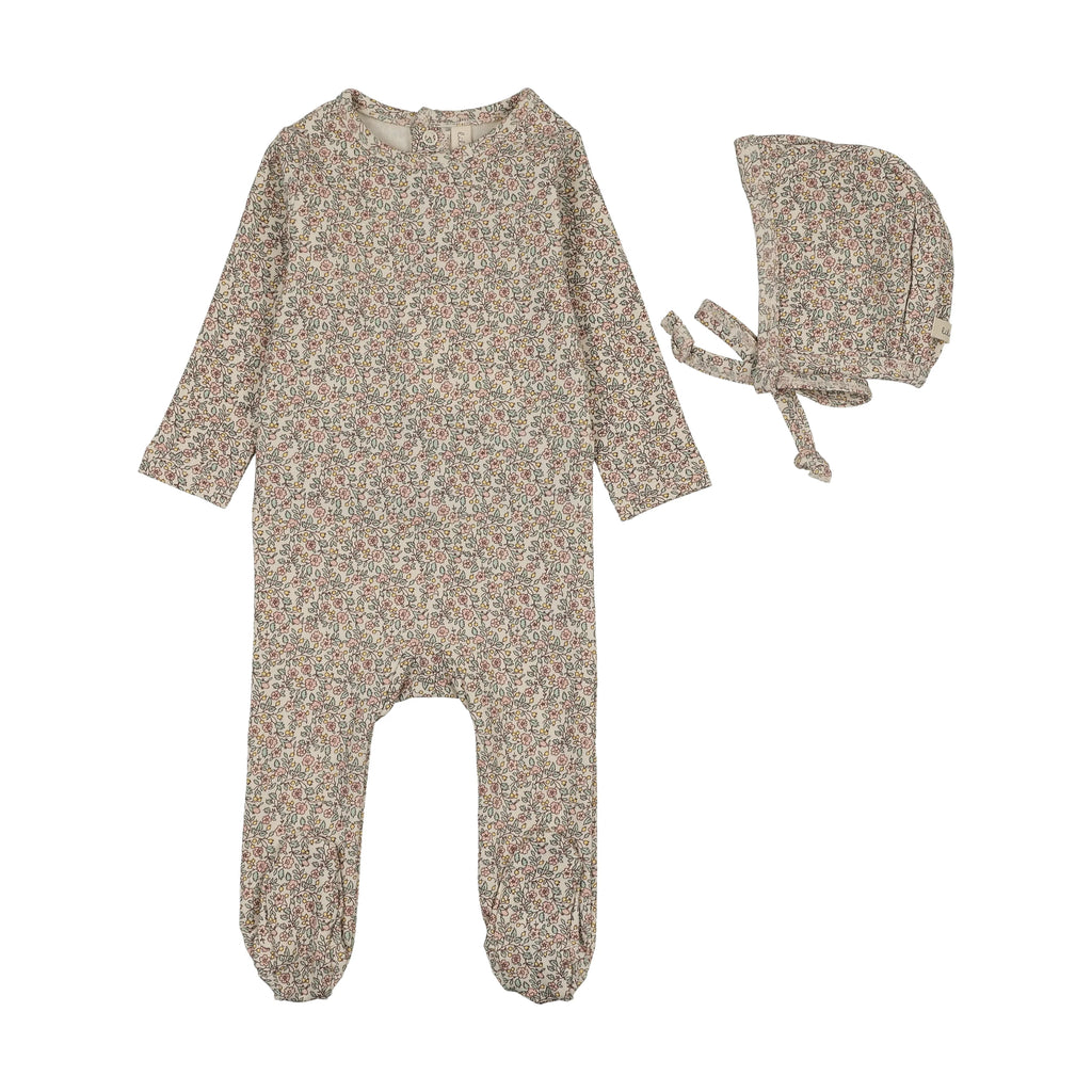 Lilette Sweet Liberty Print Footie Set - FW26 -