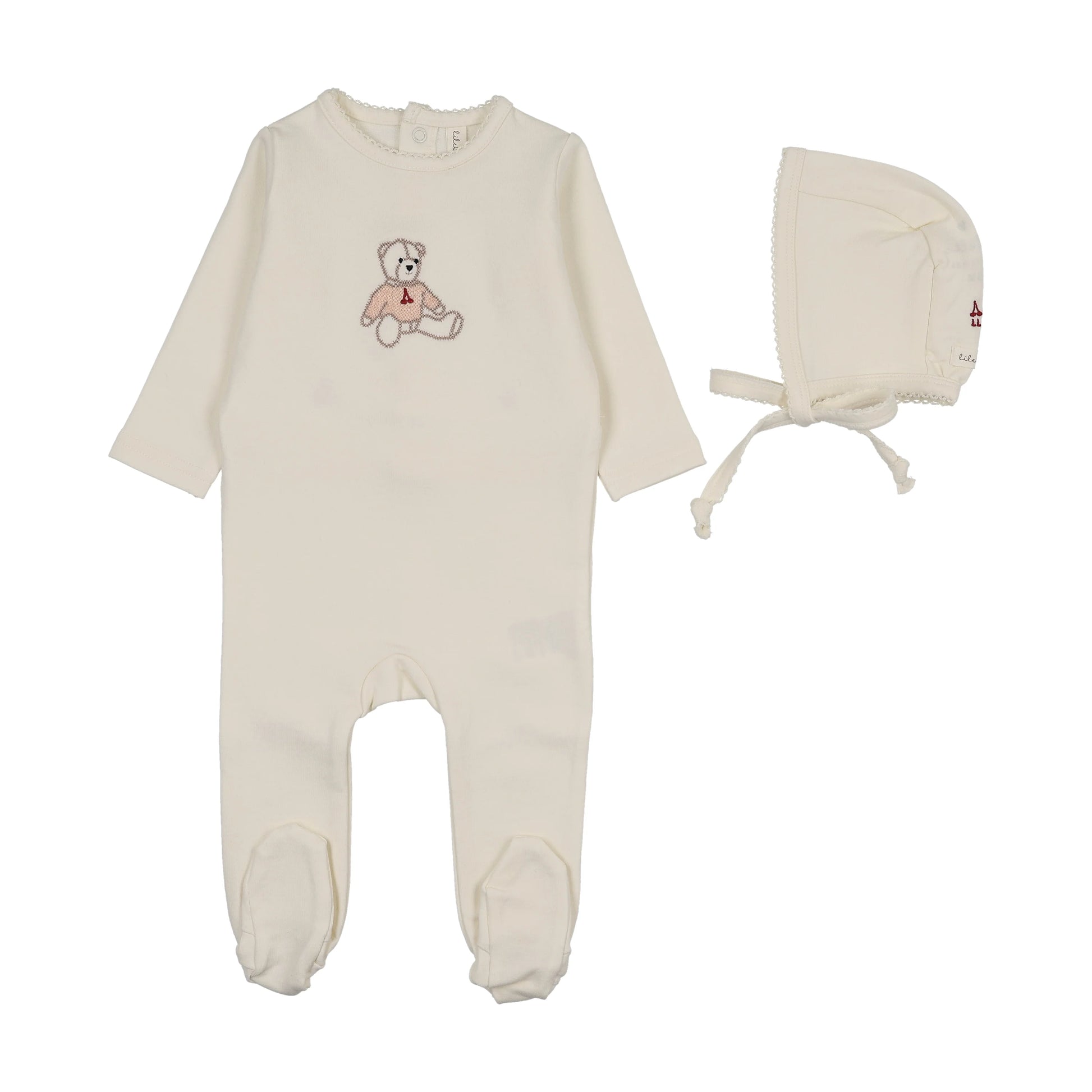 Lilette Sweet Bear Footie Set - FW26 -