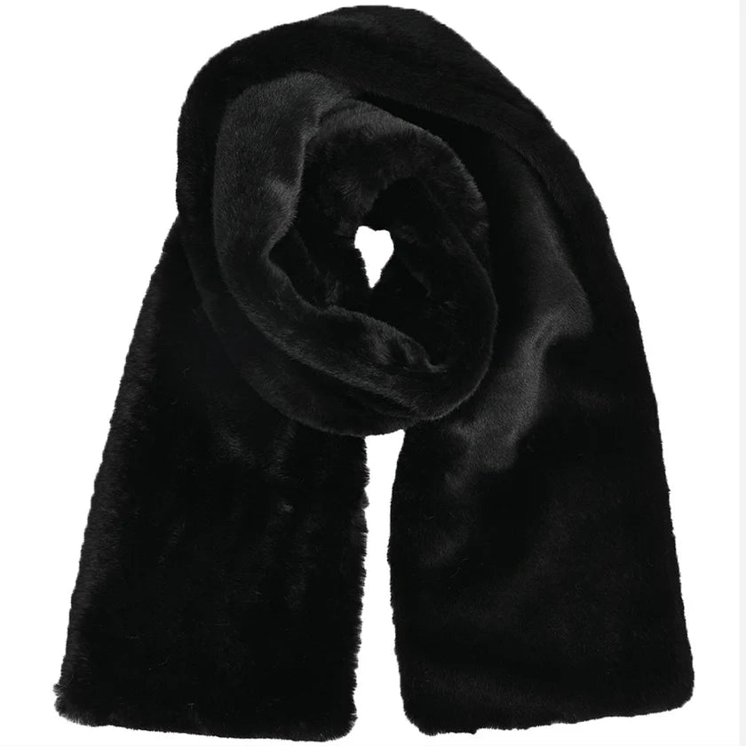 Lucci Imitation Mink and Rabbit Fur Scarf -