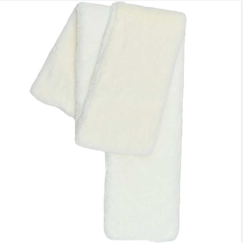 Lucci Imitation Mink and Rabbit Fur Scarf -