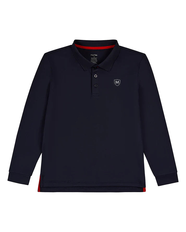 MeMoi Boys Long Sleeve Polo - MBP-001 -