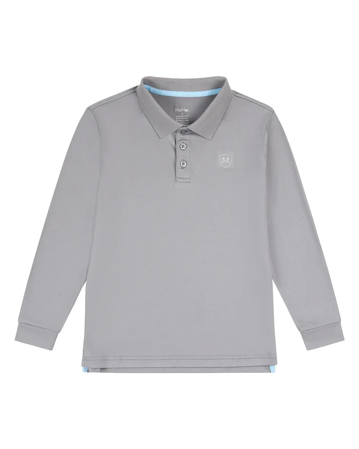 MeMoi Boys Long Sleeve Polo - MBP-001 -