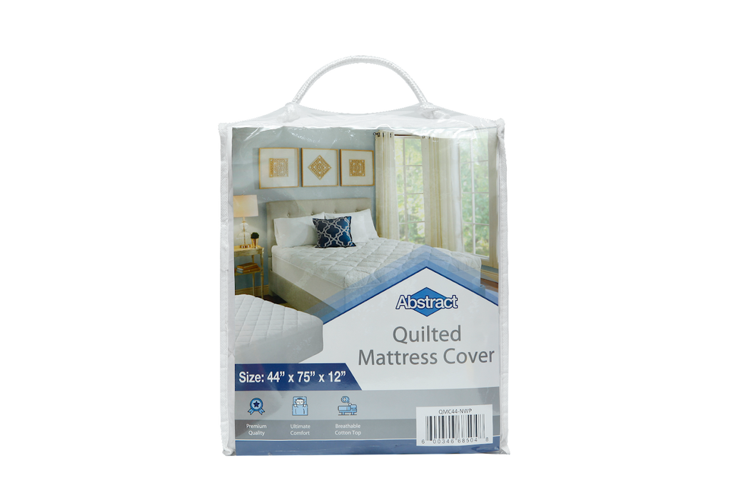 Abstract Luxury Quilted Mattress Cover Non-Waterproof -