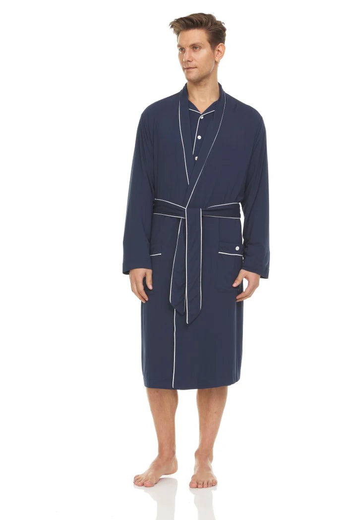 Symmar Jersey Stretch Wrap Robe -