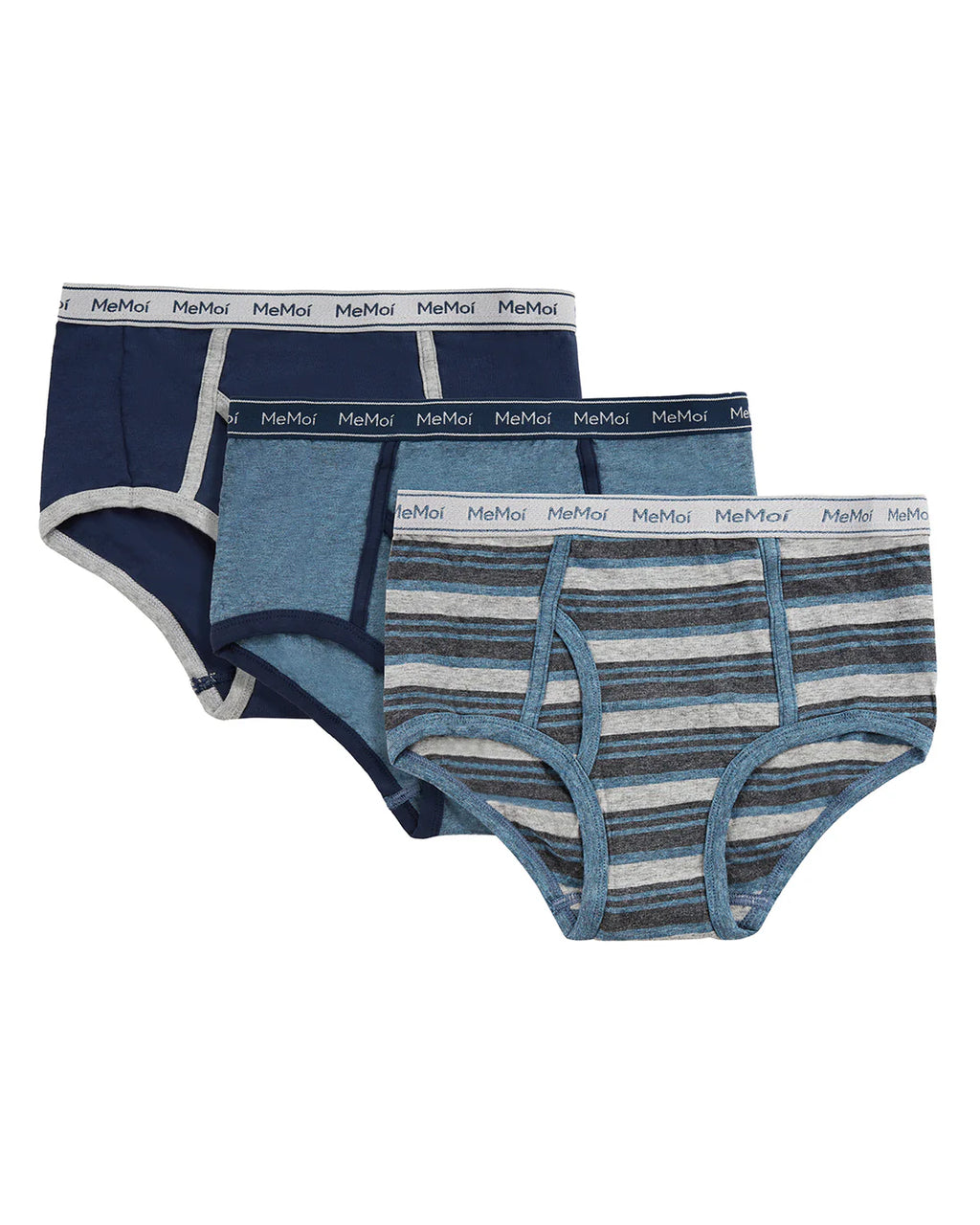 MeMoi Boys Knit Briefs - MKU1013 - 3 Pack -
