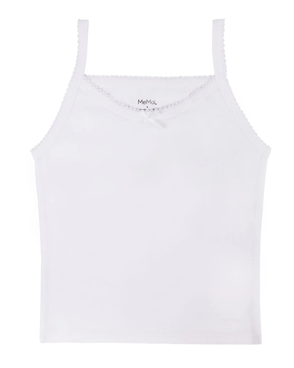 MeMoi Girls Sleeveless Undershirts - Spaghetti Strap - MKU1023 - 3 Pack -