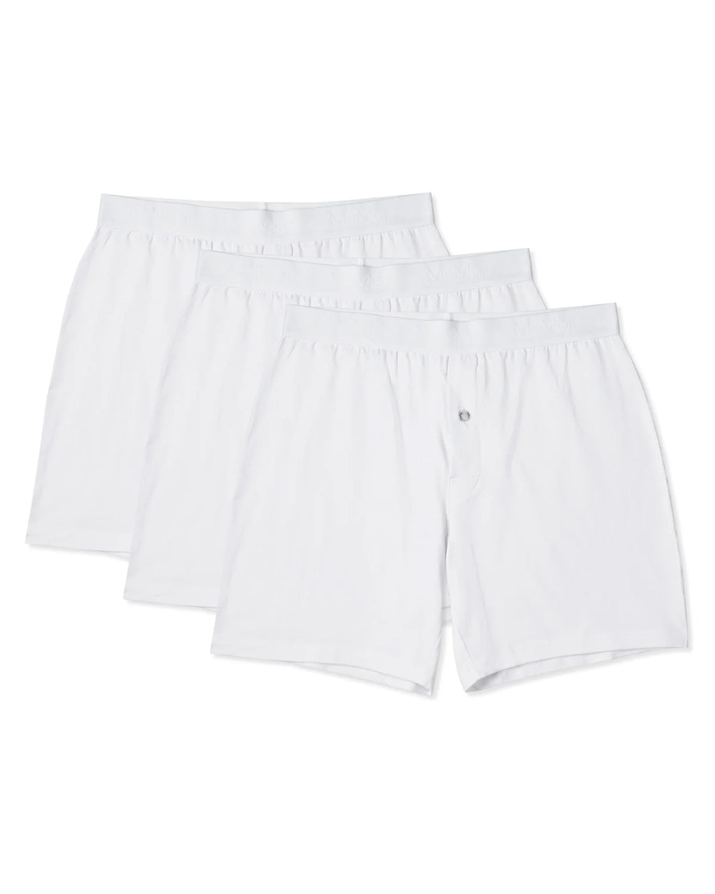MeMoi Mens Knit Boxers - 3 Pack - MU-8500 -