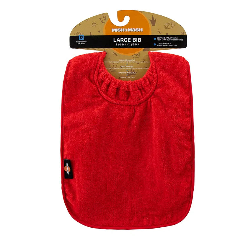Mish Mash Terry Bib - Waterproof Lining -