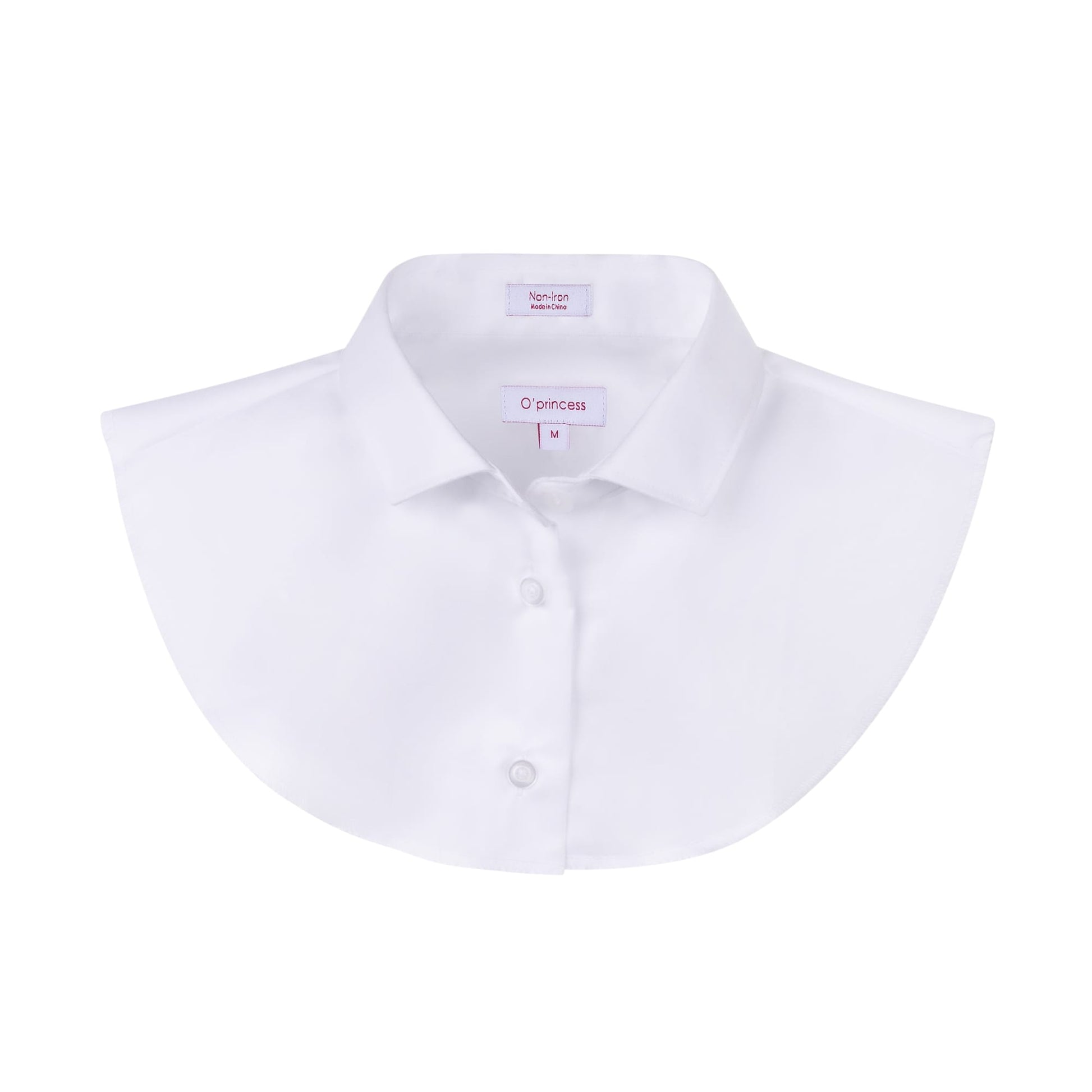 O' Princess Twill Round Collar W/ Extension -