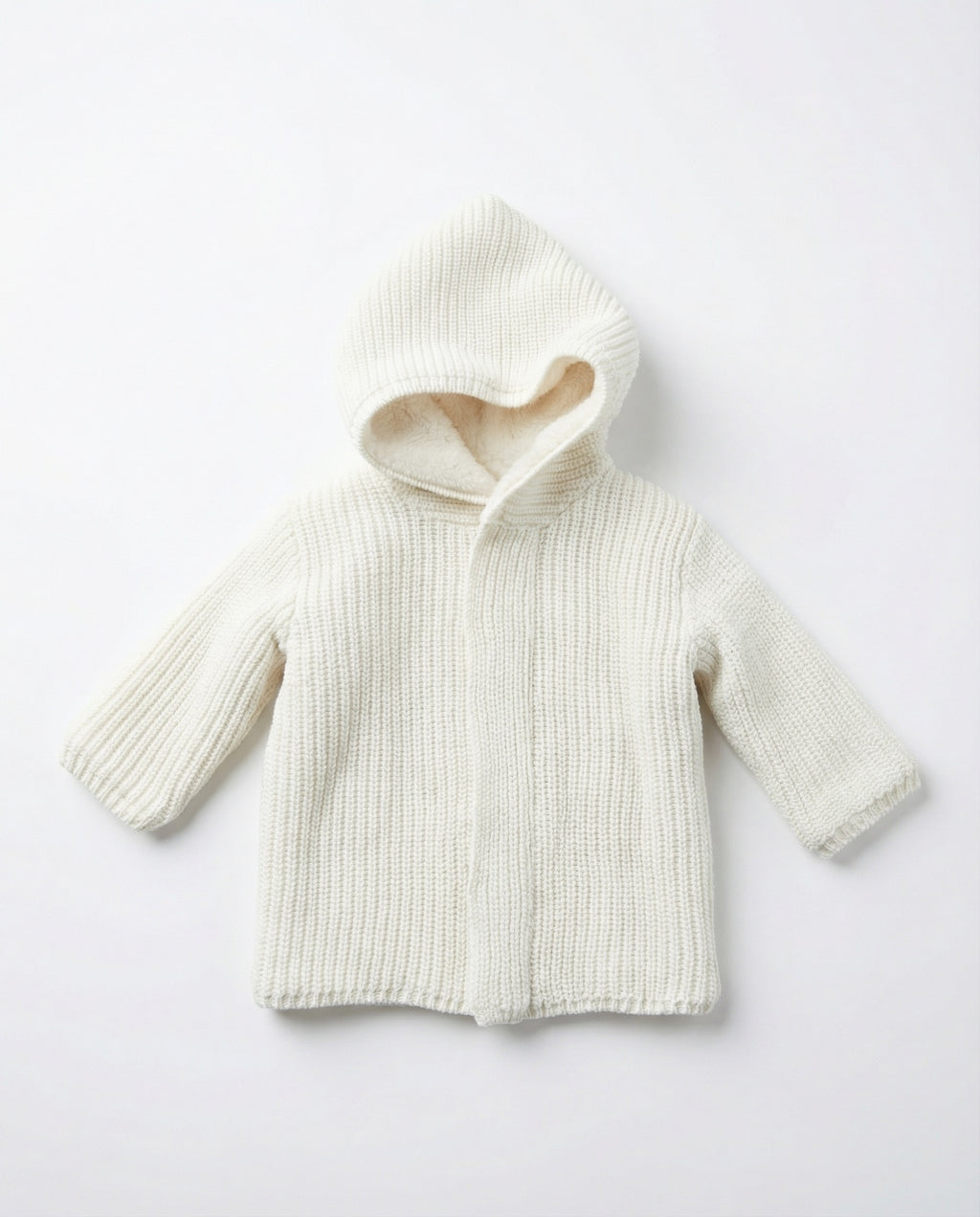 Ruebi Chunky Knit Baby Jacket With Bonnet  - 2578 - FW25 -