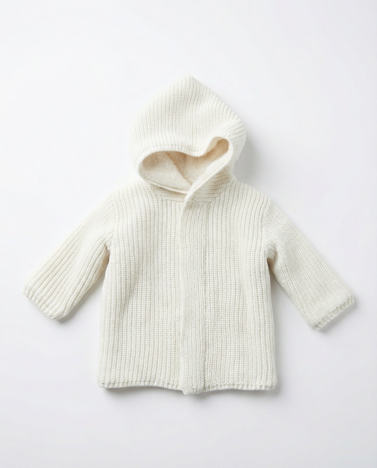 Ruebi Chunky Knit Baby Jacket With Bonnet  - 2578 - FW25 -