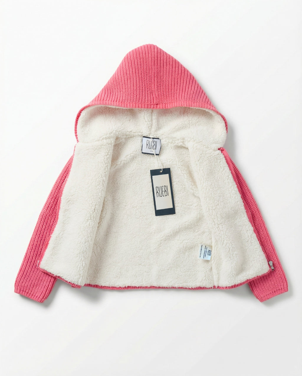 Ruebi Chunky Knit Baby Jacket With Bonnet  - 2578 - FW25 -