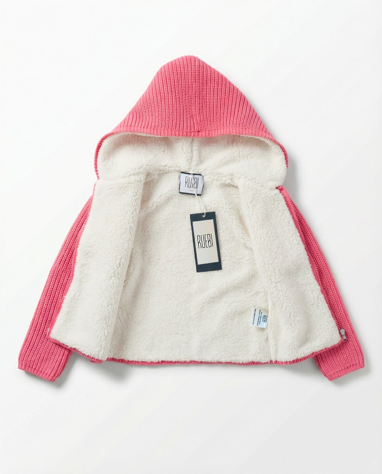 Ruebi Chunky Knit Baby Jacket With Bonnet  - 2578 - FW25 -