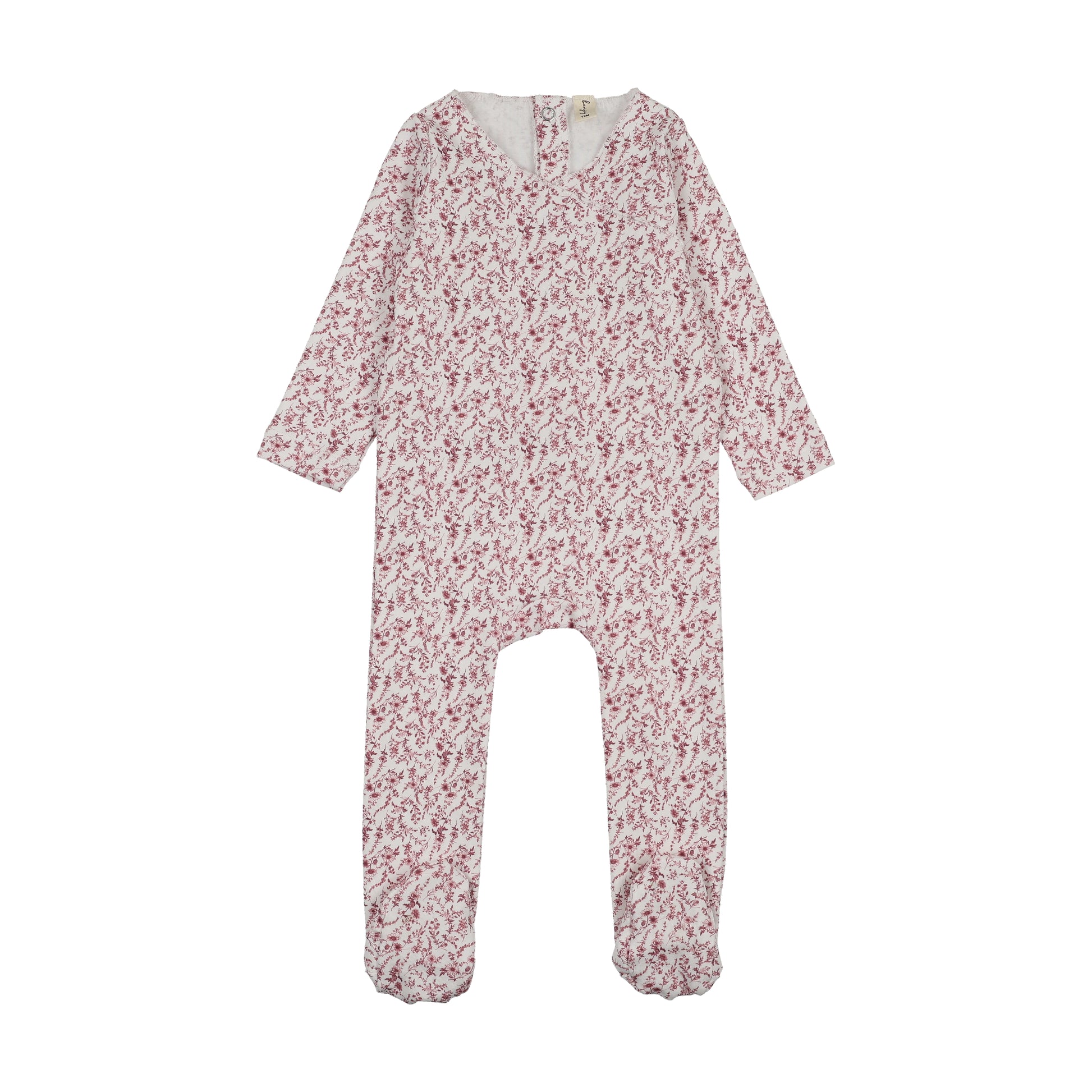 Bonjoy Petit Floral Footie Set - FW25 -