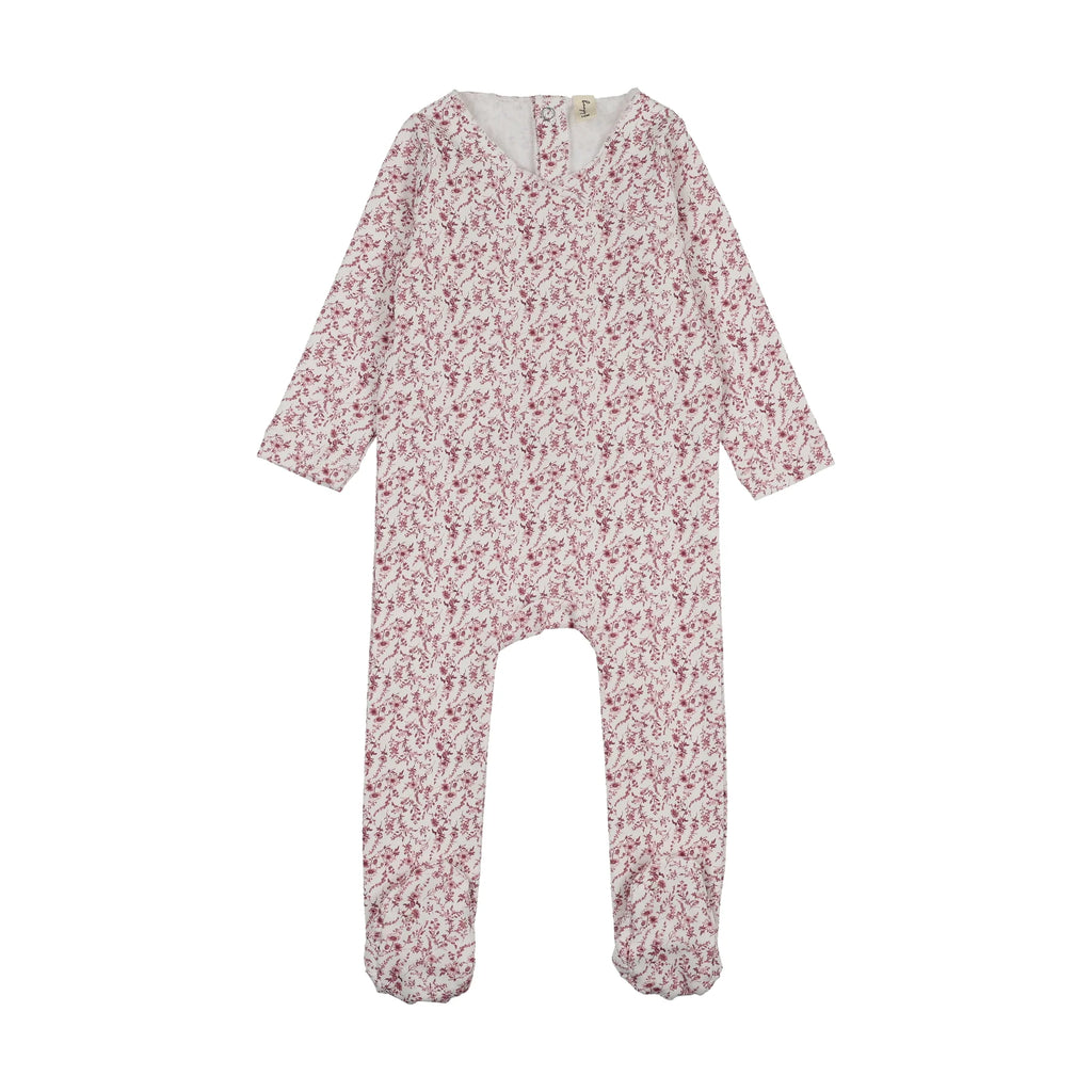 Bonjoy Petit Floral Footie - FW25 -