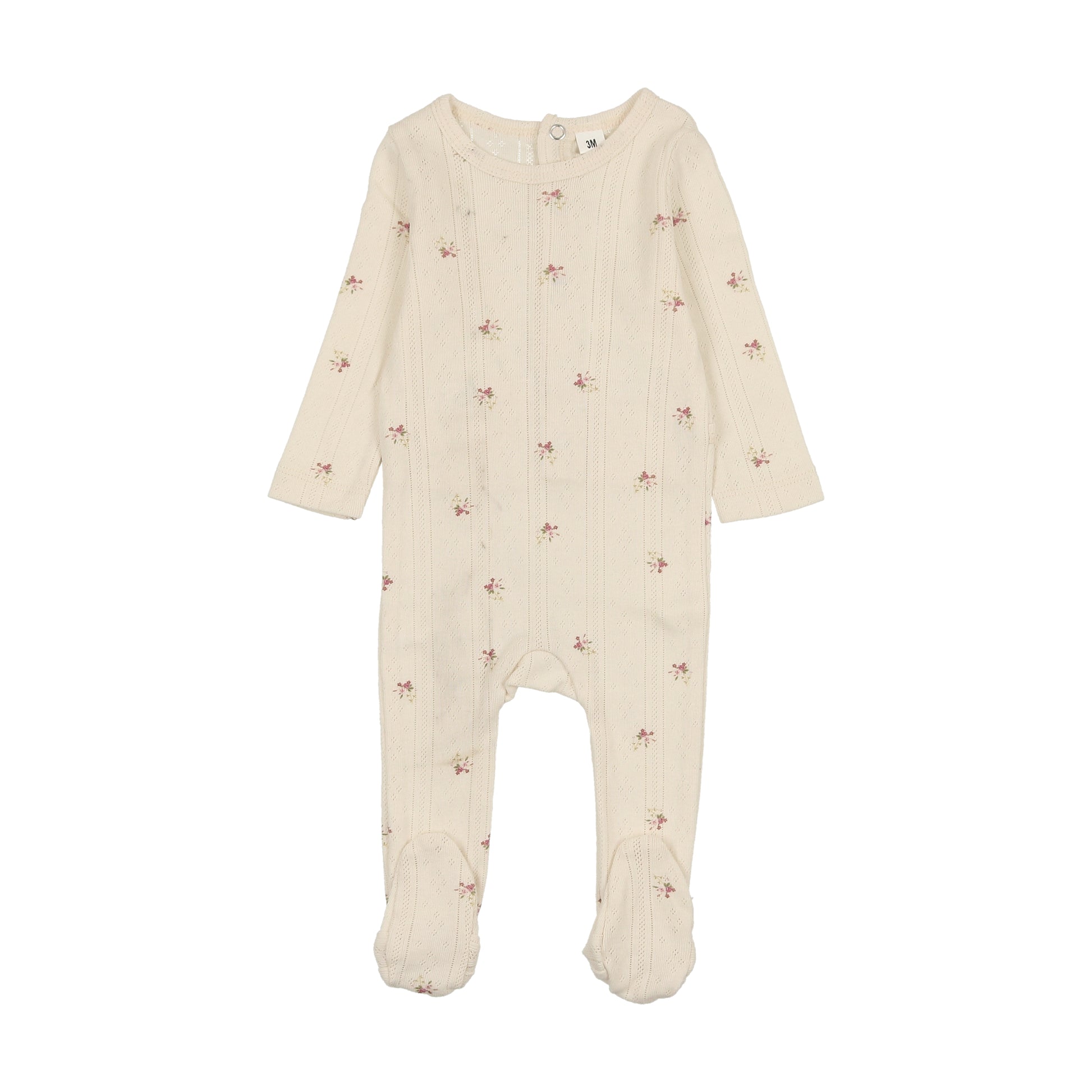 Bonjoy Printed Pointelle Footie Set - SS25 -