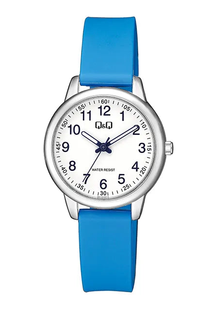 Q&Q Boys Blue Rubber Watch