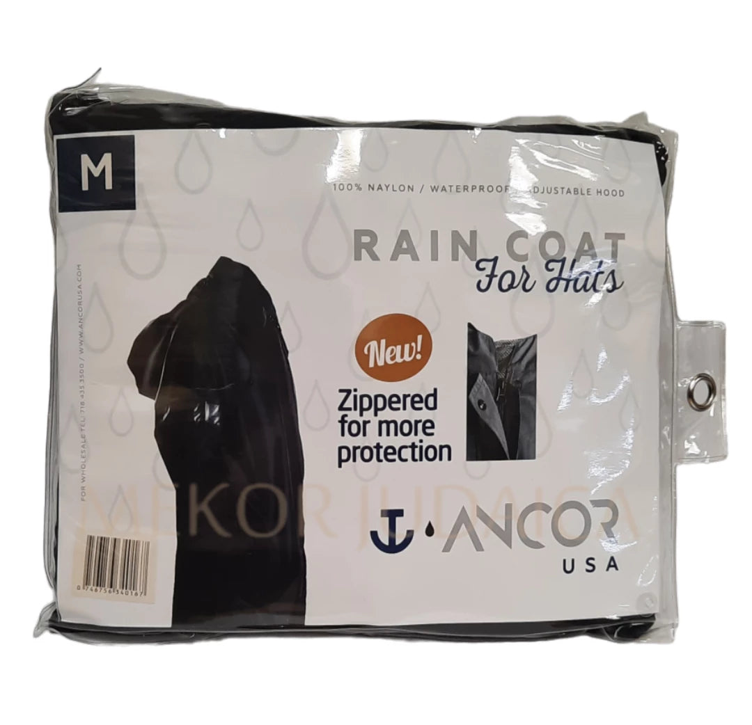 Ancor USA Raincoat For Hat W/ Zipper -