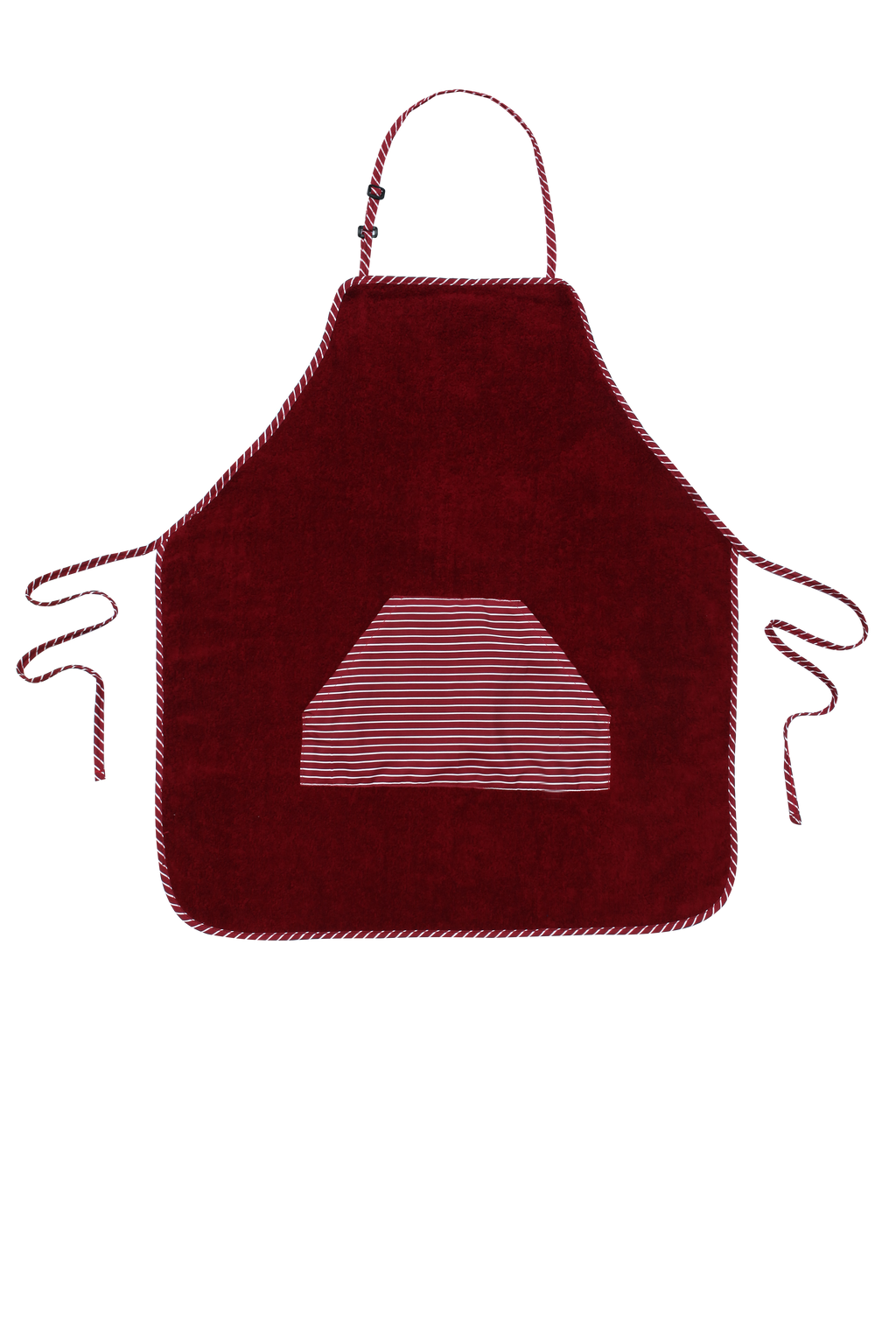 Abstract Apron - Striped Pockets -